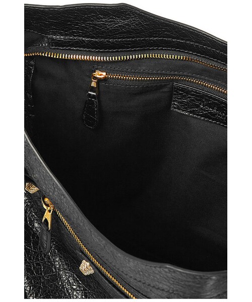BALENCIAGA(バレンシアガ)の「Balenciaga City textured-leather tote(トートバッグ・レディース・Black)」の8枚目の写真