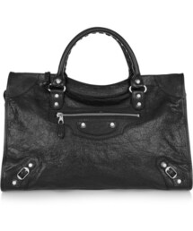 BALENCIAGA | Balenciaga City textured-leather tote(トートバッグ)