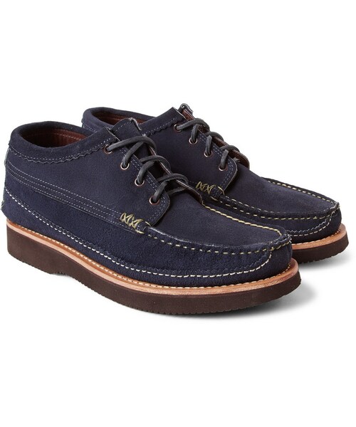 YUKETEN(ユケテン)の「Yuketen Maine Guide Suede Lace-Up Boots(ブーツ・メンズ・Blue・US 8/US 12/US 7/US 9/US 11/US 10)」の6枚目の写真