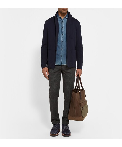 YUKETEN(ユケテン)の「Yuketen Maine Guide Suede Lace-Up Boots(ブーツ・メンズ・Blue・US 8/US 12/US 7/US 9/US 11/US 10)」の2枚目の写真