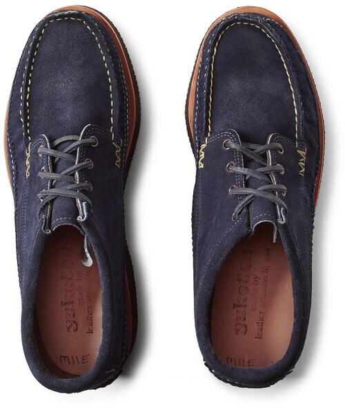 YUKETEN(ユケテン)の「Yuketen Maine Guide Suede Lace-Up Boots(ブーツ・メンズ・Blue・US 8/US 12/US 7/US 9/US 11/US 10)」の3枚目の写真