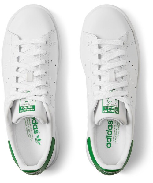 adidas(アディダス)の「adidas Originals Stan Smith Leather Sneakers(スニーカー・メンズ・White・UK 8 (US 9)/UK 6 (US 7)/UK 7 (US 8)/UK 7.5 (US 8.5)/UK 8.5 (US 9.5)/UK 9 (US 10)/UK 9.5 (US 10.5)/UK 10 (US 11)/UK 10.5 (US 11.5)/UK 11 (US 12)/UK 12 (US 13)/UK 13 (US 14))」の3枚目の写真