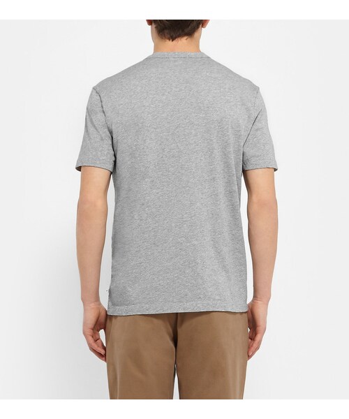 JAMES PERSE（ジェームスパース）の「James Perse Crew-Neck Cotton-Jersey T-Shirt（Tシャツ/カットソー・メンズ・Gray・2/5/3/1/4）」の6枚目の写真
