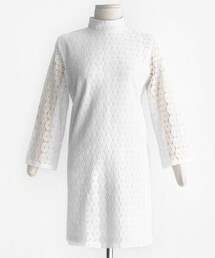 DHOLIC | ユニーク柄透けスリーブワンピース(ワンピース)