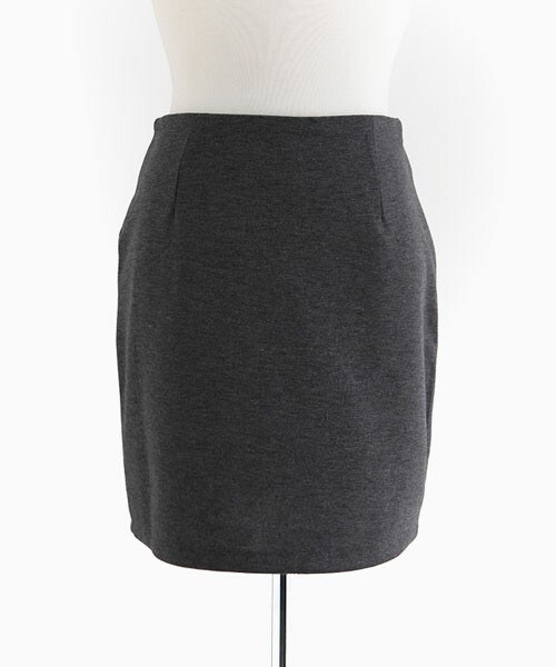 DHOLIC（ディーホリック）の「7colorタイトミニスカート（スカート・レディース・アイボリー/グレー/ネイビー/ピンク/ブラック/レッド/レモン・S/M）」の3枚目の写真