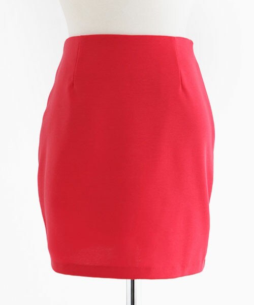 DHOLIC（ディーホリック）の「7colorタイトミニスカート（スカート・レディース・アイボリー/グレー/ネイビー/ピンク/ブラック/レッド/レモン・S/M）」の7枚目の写真