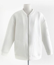 DHOLIC | ボンディングジップアップジャンパー(ブルゾン)