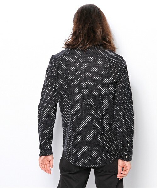 RATTLE TRAP（ラトルトラップ）の「【スマート12月号 山本裕典さん着用】 ネルドットボタンダウンシャツ（シャツ/ブラウス・メンズ・オフホワイト/ダークグリーン/ブルー/ネイビー/ボルドー・SMALL/MEDIUM/LARGE/LL）」の8枚目の写真