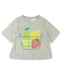 BRANSHES | フルーツプリント5分袖Tシャツ(Tシャツ/カットソー)