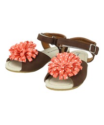 BRANSHES | ビッグコサージュサンダル(サンダル)