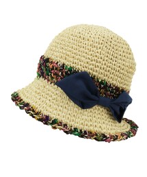 BRANSHES | 編み込みリボンペーパーハット(キャップ)