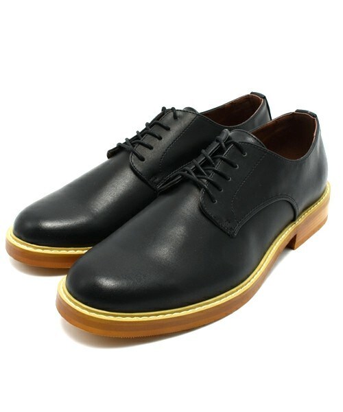 UNION STATION（ユニオンステーション）の「<FINEBOYS11月号 P121掲載　菅谷哲也さん着用商品>フェイクレザープレントゥ（ドレスシューズ・メンズ・ブラック/ブラウン/キャメル・SMALL/MEDIUM/LARGE）」の2枚目の写真