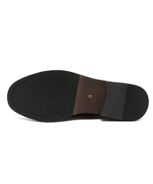 UNION STATION（ユニオンステーション）の「<FINEBOYS11月号 P121掲載　菅谷哲也さん着用商品>フェイクレザープレントゥ（ドレスシューズ・メンズ・ブラック/ブラウン/キャメル・SMALL/MEDIUM/LARGE）」の5枚目の写真