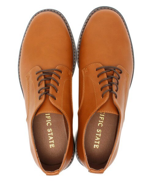 UNION STATION（ユニオンステーション）の「<FINEBOYS11月号 P121掲載　菅谷哲也さん着用商品>フェイクレザープレントゥ（ドレスシューズ・メンズ・ブラック/ブラウン/キャメル・SMALL/MEDIUM/LARGE）」の9枚目の写真