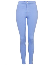 TOPSHOP | Moto super high-waisted spray-on skinny jeans with back pockets and authentic trims. 68% cotton, 29% polyester, 3% elastane. machine wash.(デニムパンツ)