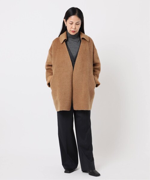 CALMER（カルメール）の「ALPACA/Cashmere mixコート（）」 - WEAR