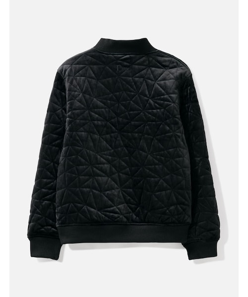Velour Bomber Jacket