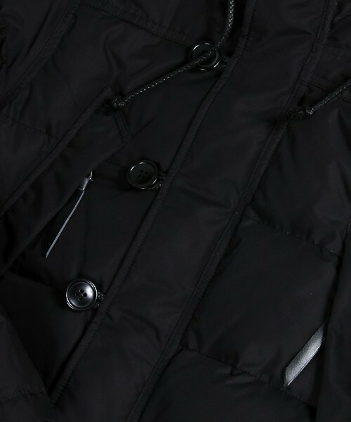 MEN'S BIGI(メンズビギ)の「【AVIREX(アヴィレックス)別注】N-3Bダウンジャケット/フライトジャケット(ミリタリージャケット・メンズ・ブラック・MEDIUM/LARGE)」の10枚目の写真