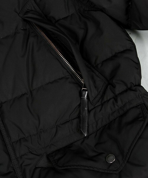 MEN'S BIGI(メンズビギ)の「【AVIREX(アヴィレックス)別注】N-3Bダウンジャケット/フライトジャケット(ミリタリージャケット・メンズ・ブラック・MEDIUM/LARGE)」の14枚目の写真