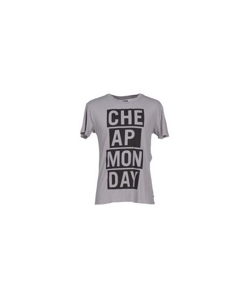 CHEAP MONDAY(チープマンデイ)の「CHEAP MONDAY T-shirts(Tシャツ/カットソー・メンズ・Grey・XS/S)」の1枚目の写真