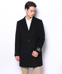 ブラック チェスターコート 3つボタン 20150325160824184_215.jpg