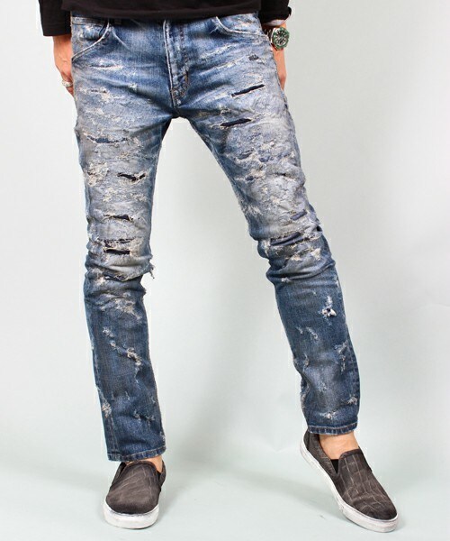 RATTLE TRAP（ラトルトラップ）の「インディゴストレッチデニム/ JAPAN MADE（デニムパンツ・メンズ・ライトブルー・SMALL/MEDIUM/LARGE/LL）」の10枚目の写真