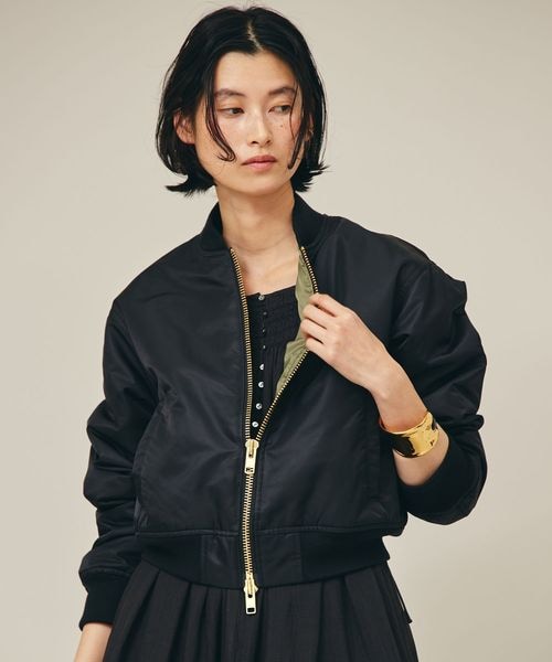 【Curensology】コンパクトARMYブルゾン　MA-1 Curensology（カレンソロジー）の「コンパクトARMYブルゾン（）」 - WEAR