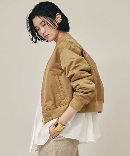 【Curensology】コンパクトARMYブルゾン　MA-1 Curensology（カレンソロジー）の「コンパクトARMYブルゾン（）」 - WEAR