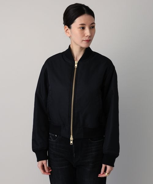 美品！Curensologyカレンソロジー コンパクトARMYブルゾン MA-1 Curensology（カレンソロジー）の「Curensology(カレンソロジー