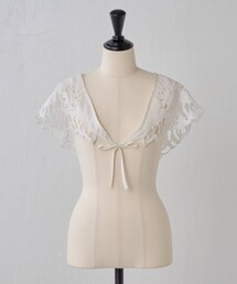 BEARDSLEY（ビアズリー）の「《MAISON FLORE》アンティーク刺繍つけ衿（アクセサリー）」