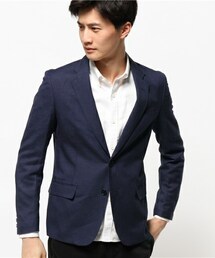 UNION STATION | 麻レーヨン/シングルアンコンジャケット(テーラードジャケット)