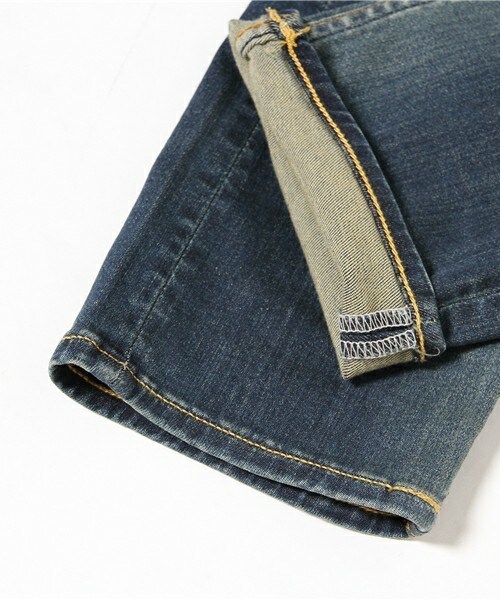 UNION STATION（ユニオンステーション）の「【成宮寛貴さん着用 smart(スマート)6月号 P39掲載商品】 ストレッチドデニムパンツ（デニムパンツ・メンズ・ブルー/ワンウォッシュ・SMALL/MEDIUM/LARGE/LL）」の13枚目の写真