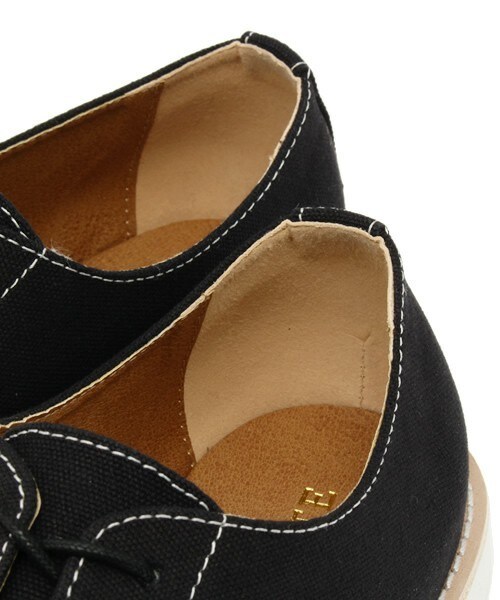 UNION STATION（ユニオンステーション）の「コットンアッパープレントゥ（ドレスシューズ・メンズ・ホワイト/ブラック/ネイビー・SMALL/MEDIUM/LARGE）」の9枚目の写真