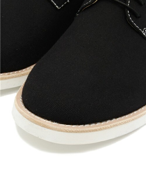 UNION STATION（ユニオンステーション）の「コットンアッパープレントゥ（ドレスシューズ・メンズ・ホワイト/ブラック/ネイビー・SMALL/MEDIUM/LARGE）」の7枚目の写真