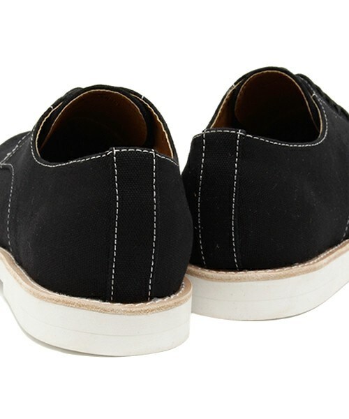 UNION STATION（ユニオンステーション）の「コットンアッパープレントゥ（ドレスシューズ・メンズ・ホワイト/ブラック/ネイビー・SMALL/MEDIUM/LARGE）」の10枚目の写真