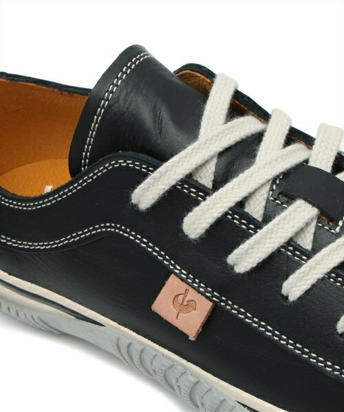 SPINGLE MOVE（スピングルムーブ）の「【SPINGLE MOVE】SPM-110 牛革スニーカー（スニーカー・メンズ・ホワイト/ブラック/ネイビー・SMALL/MEDIUM/LARGE）」の8枚目の写真