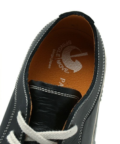 SPINGLE MOVE（スピングルムーブ）の「【SPINGLE MOVE】SPM-110 牛革スニーカー（スニーカー・メンズ・ホワイト/ブラック/ネイビー・SMALL/MEDIUM/LARGE）」の9枚目の写真