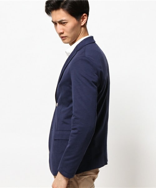 UNION STATION（ユニオンステーション）の「TRNテーラードシングルジャケット（テーラードジャケット・メンズ・ブラック/グレー/ブルー・MEDIUM/LARGE/LL）」の5枚目の写真