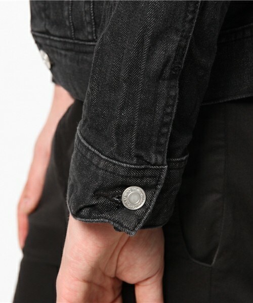 RATTLE TRAP（ラトルトラップ）の「【Smart4月号P-47掲載 山本裕典さん着用】ストレッチデニムジャケット（デニムジャケット・メンズ・ブルー/ネイビー/ブラック・MEDIUM/LARGE/LL）」の14枚目の写真