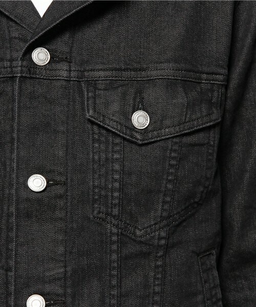 RATTLE TRAP（ラトルトラップ）の「【Smart4月号P-47掲載 山本裕典さん着用】ストレッチデニムジャケット（デニムジャケット・メンズ・ブルー/ネイビー/ブラック・MEDIUM/LARGE/LL）」の16枚目の写真