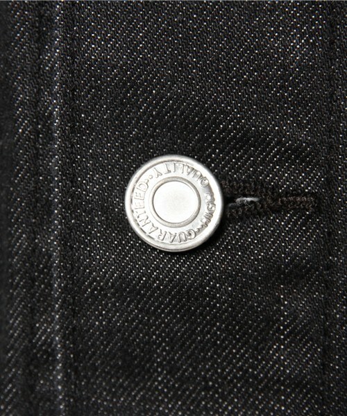 RATTLE TRAP（ラトルトラップ）の「【Smart4月号P-47掲載 山本裕典さん着用】ストレッチデニムジャケット（デニムジャケット・メンズ・ブルー/ネイビー/ブラック・MEDIUM/LARGE/LL）」の17枚目の写真