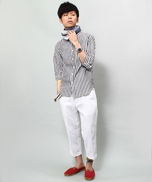 GAIMO(ガイモ)の「【gaimo(ガイモ)別注】ビットエスパドリーユ(スリッポン)/スペイン製(モカシン/デッキシューズ・メンズ・ベージュ/ネイビー/レッド/ロイヤルブルー・MEDIUM/LARGE)」の11枚目の写真