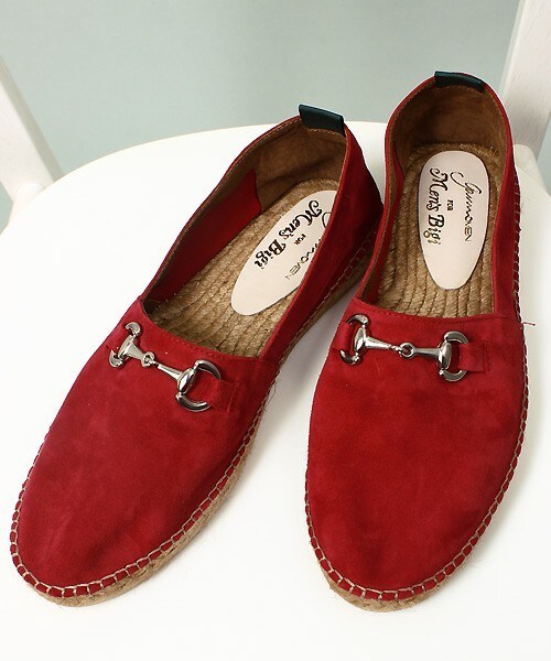 GAIMO(ガイモ)の「【gaimo(ガイモ)別注】ビットエスパドリーユ(スリッポン)/スペイン製(モカシン/デッキシューズ・メンズ・ベージュ/ネイビー/レッド/ロイヤルブルー・MEDIUM/LARGE)」の4枚目の写真