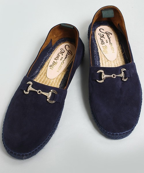 ビット付きエスパドリーユ gaimo 正規通販】gaimo ビット付きエスパドリーユ NAVY ガイモ | THE