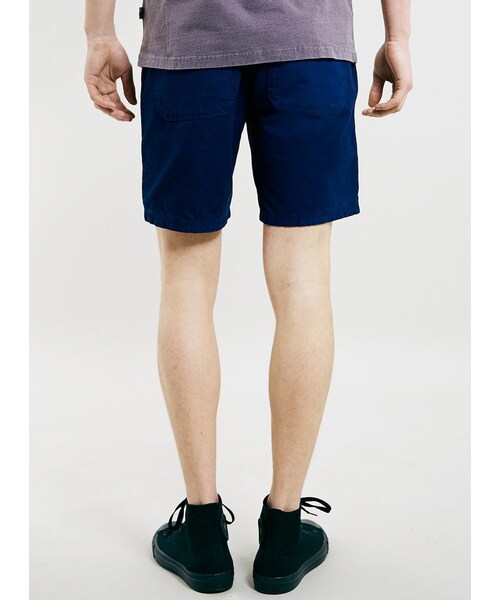 TOPMAN（トップマン）の「Ltd Navy Canvas Shorts（その他パンツ・メンズ・Blue・28/30/34/32/36）」の3枚目の写真
