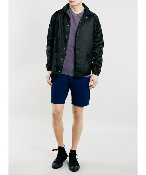 TOPMAN（トップマン）の「Ltd Navy Canvas Shorts（その他パンツ・メンズ・Blue・28/30/34/32/36）」の4枚目の写真