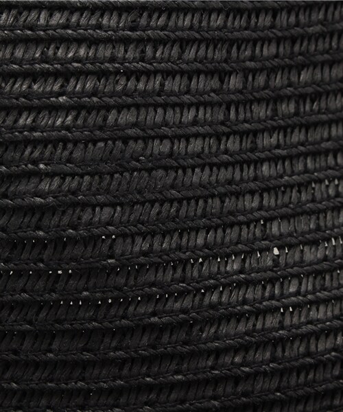 BRONTE(ブロンテ)の「ペーパーコットンハット(帽子・メンズ・ナチュラル/ブラック・ONE SIZE)」の9枚目の写真