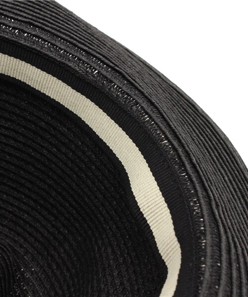 BRONTE(ブロンテ)の「ペーパーコットンハット(帽子・メンズ・ナチュラル/ブラック・ONE SIZE)」の8枚目の写真
