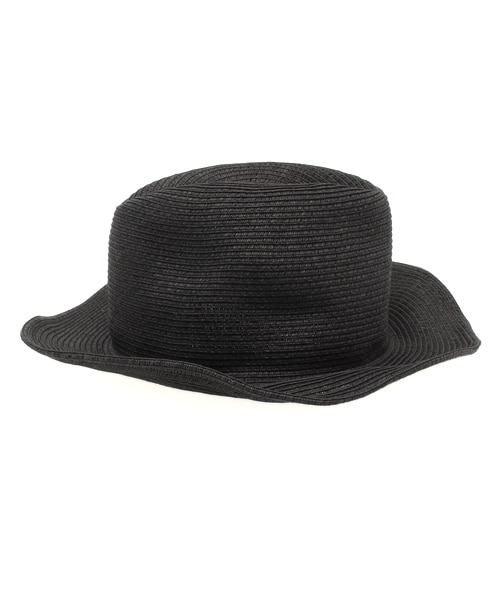 BRONTE(ブロンテ)の「ペーパーコットンハット(帽子・メンズ・ナチュラル/ブラック・ONE SIZE)」の3枚目の写真