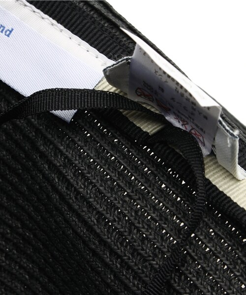 BRONTE(ブロンテ)の「ペーパーコットンハット(帽子・メンズ・ナチュラル/ブラック・ONE SIZE)」の7枚目の写真